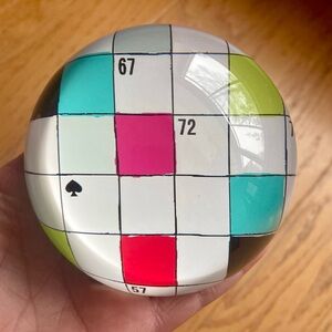Kate Spade “Crosswords” paper weight